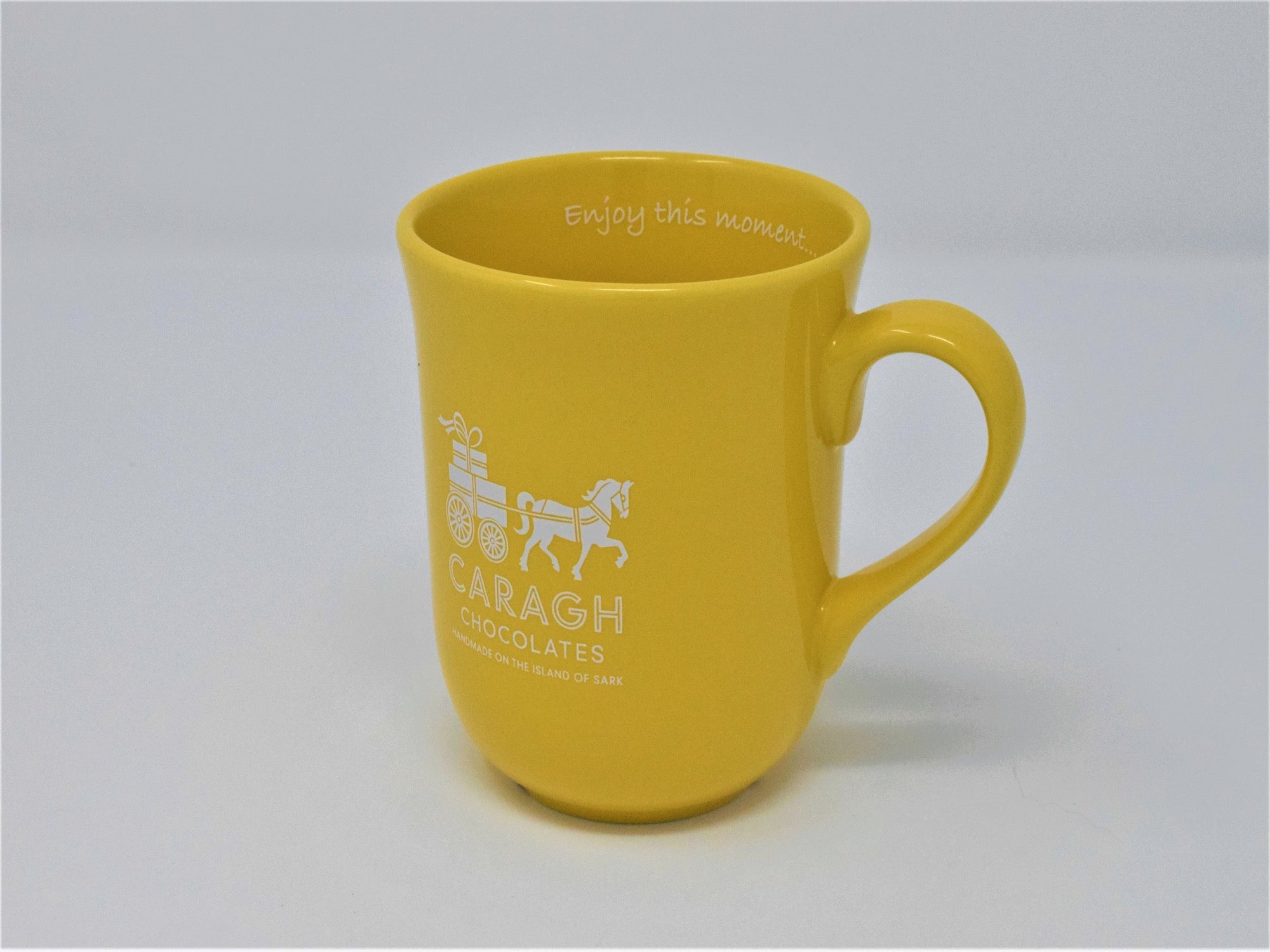 Caragh Chocolates Yellow Mug