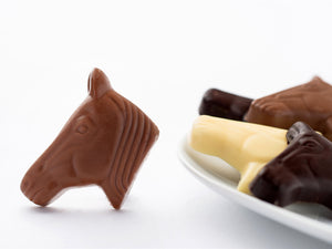 Champagne Horses Heads