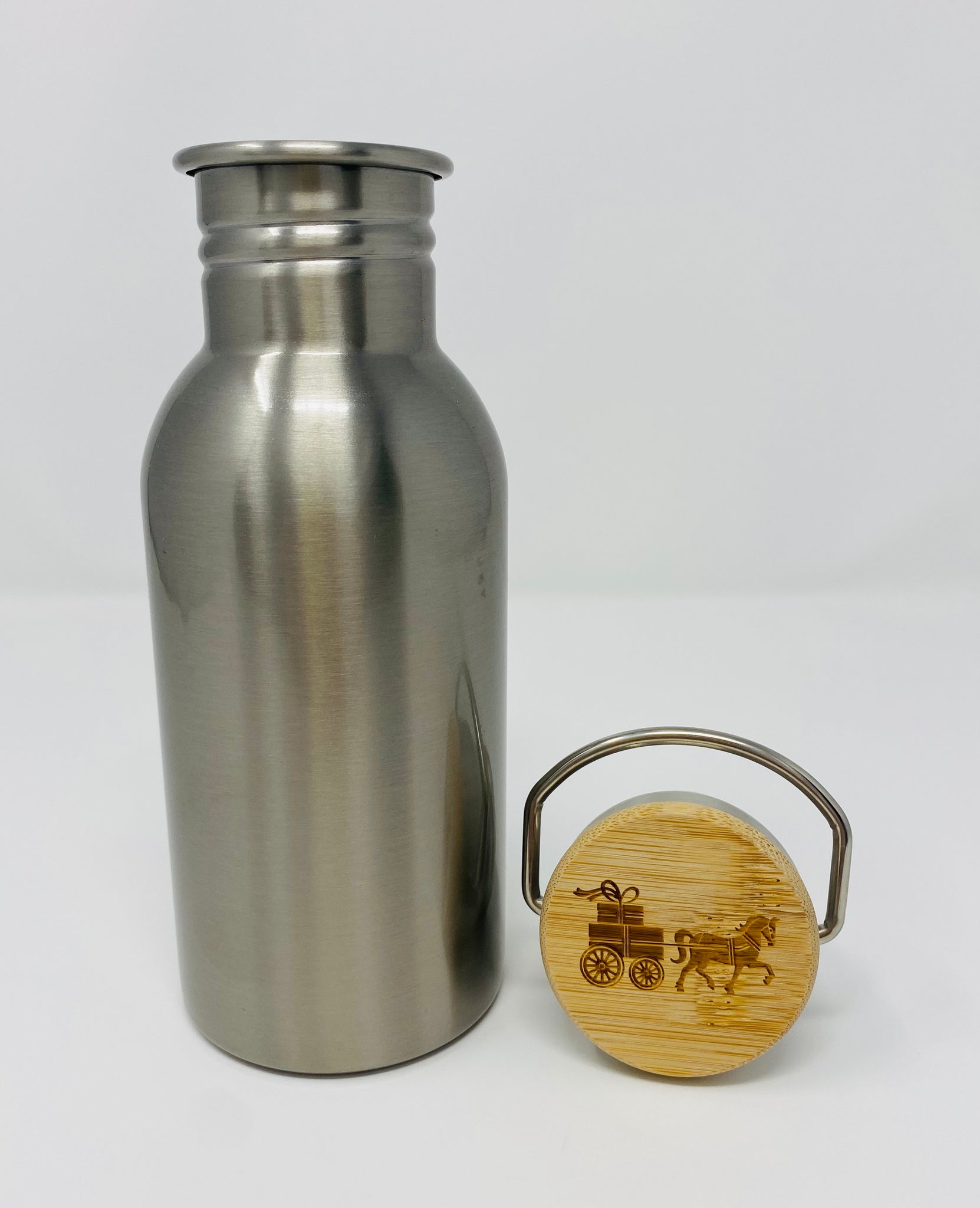 Stainless Steel Branded Water Bottle